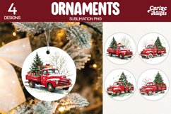 Vintage Truck Ornament