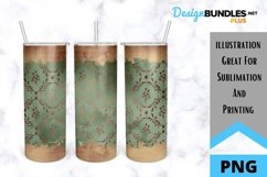 Vintage Wording Sublimation Tumbler - Vintage Skinny Tumbler Product Image 1