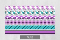 Vintage Turtle Pattern with Vintage Seamless Pattern Stripe Product Image 1