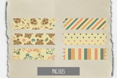 Vintage Turtle Pattern with Vintage Color Tape Product Image 1