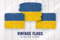 Ukraine Grunge Flag Distressed Sublimation Backgrounds Product Image 1
