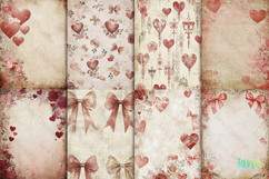 Vintage Valentine Paper Bundle Product Image 3