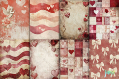 Vintage Valentine Paper Bundle Product Image 4