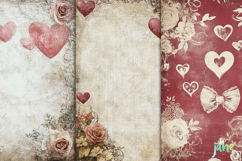Vintage Valentine Paper Bundle Product Image 2