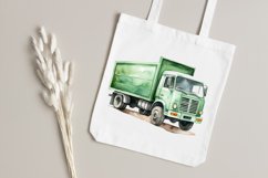 Watercolor Transportation Clipart Bundle - 11 Designs Product Image 5