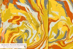 Vintage Digital Paper, Acrylic Pour Art, Fall Abstract Art, Product Image 2
