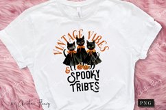 Vintage Vibes &amp; Spooky Tribes PNG | Halloween Sublimation Product Image 3