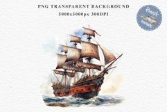 Vintage Victorian Wooden Ship Clipart Antique Nautical PNG Art Watercolor Transparent wedding invitation shirt designs sublimation printable bloom architecture Antique Victorian wooden ship clipart, vintage nautical, 19th-century ship art, oceanic decor