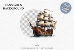 Vintage Victorian Wooden Ship Clipart Antique Nautical PNG Art Watercolor Transparent wedding invitation shirt designs sublimation printable bloom architecture Antique Victorian wooden ship clipart, vintage nautical, 19th-century ship art, oceanic decor