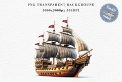 Vintage Victorian Wooden Ship Clipart Antique Nautical PNG Art Watercolor Transparent wedding invitation shirt designs sublimation printable bloom architecture Antique Victorian wooden ship clipart, vintage nautical, 19th-century ship art, oceanic decor