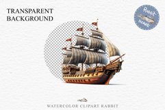 Vintage Victorian Wooden Ship Clipart Antique Nautical PNG Art Watercolor Transparent wedding invitation shirt designs sublimation printable bloom architecture Antique Victorian wooden ship clipart, vintage nautical, 19th-century ship art, oceanic decor