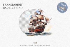 Vintage Victorian Wooden Ship Clipart Antique Nautical PNG Art Watercolor Transparent wedding invitation shirt designs sublimation printable bloom architecture Antique Victorian wooden ship clipart, vintage nautical, 19th-century ship art, oceanic decor