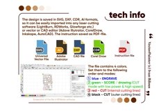 Retro Video Camera - Laser Cut File, SVG Vector Plan Product Image 16