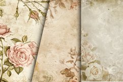Vintage Wedding Digital Paper Bundle Product Image 6