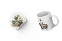 Vintage Wild Western Clipart set of 21 Elements Product Image 6
