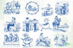 Vintage Western Clipart SVG Product Image 7