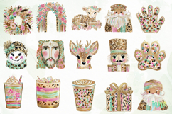 Vintage Whimsical Christmas Sublimation Product Image 8