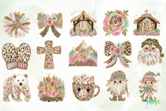 Vintage Whimsical Christmas Sublimation Product Image 7
