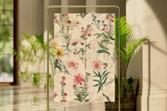 Vintage Wildflower Seamless Digital Paper Bundle Product Image 6