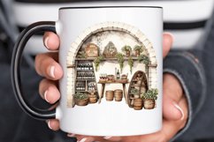 Vintage Wine Cellar Sublimation PNG Clipart Product Image 2