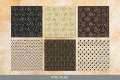 Vintage Wolf Seamless Pattern Paper Packs Product Image 1