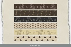 Vintage Wolf Seamless Pattern Strips Product Image 1