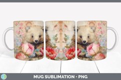 Bundle of six Decoupage Wombats Mug Wrap designs.