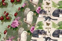 Vintage Woodland Digital Paper Product Image 4