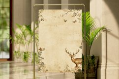 Vintage Woodland Digital Paper Bundle Product Image 5