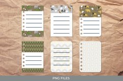 Vintage Zoo Seamless Pattern Shaped Journaling Area Product Image 1