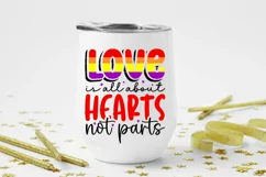 Love is all about hearts SVG, Gay SVG Design Product Image 2