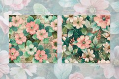 Pastel Flourishings Seamless Patterns Product Image 3