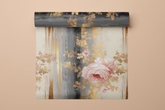 Monochromatic Roses Seamless Patterns Product Image 4