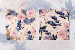 Floral Serenity Seamless Patterns Product Image 8