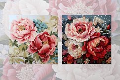 Romantic Peony Digital Papers Product Image 11
