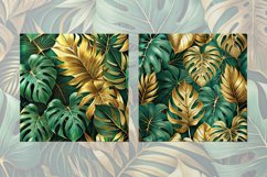 Luxurious Leaves Seamless Patterns Product Image 3