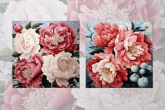 Romantic Peony Digital Papers Product Image 6