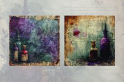 Witch&#039;s Apothecary 12 Digital Papers Product Image 3