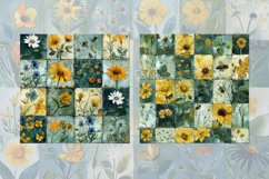 Quilted Meadow Seamless Patterns Product Image 3