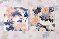 Floral Serenity Seamless Patterns Product Image 6