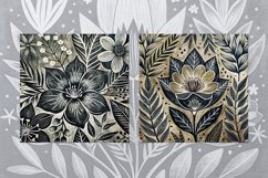 Floral Lullaby 12 Digital Papers Product Image 3