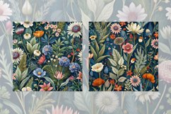 Floral Tapestry 12 Digital Papers Product Image 3