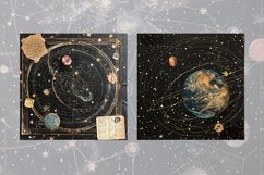 Celestial in Vintage 12 Digital Papers Product Image 3