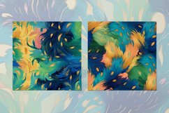 Peacock Vibrance Seamless Patterns Product Image 6
