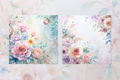 Ethereal Flowers 12 Digital Papers Product Image 3