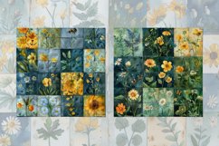 Quilted Meadow Seamless Patterns Product Image 5