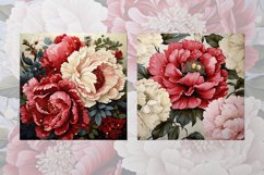 Romantic Peony Digital Papers Product Image 9