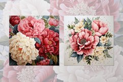 Romantic Peony Digital Papers Product Image 10