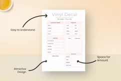 Vinyl Order Form