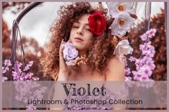 Violet Photoshop Actions Lightroom Presets Mobile Filters Product Image 18
